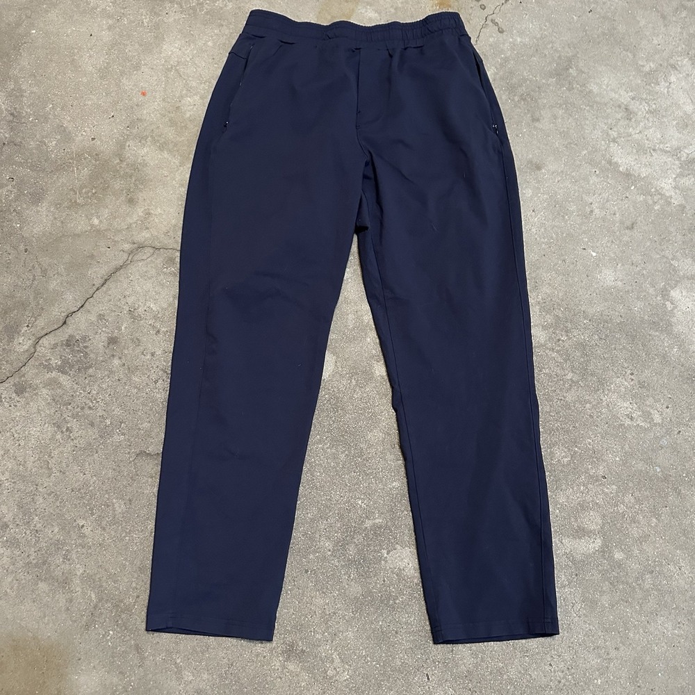 Public Rec Gamechanger Rec Pants Navy‎ Blue Stretch Waist Jogger 30x30 Workout